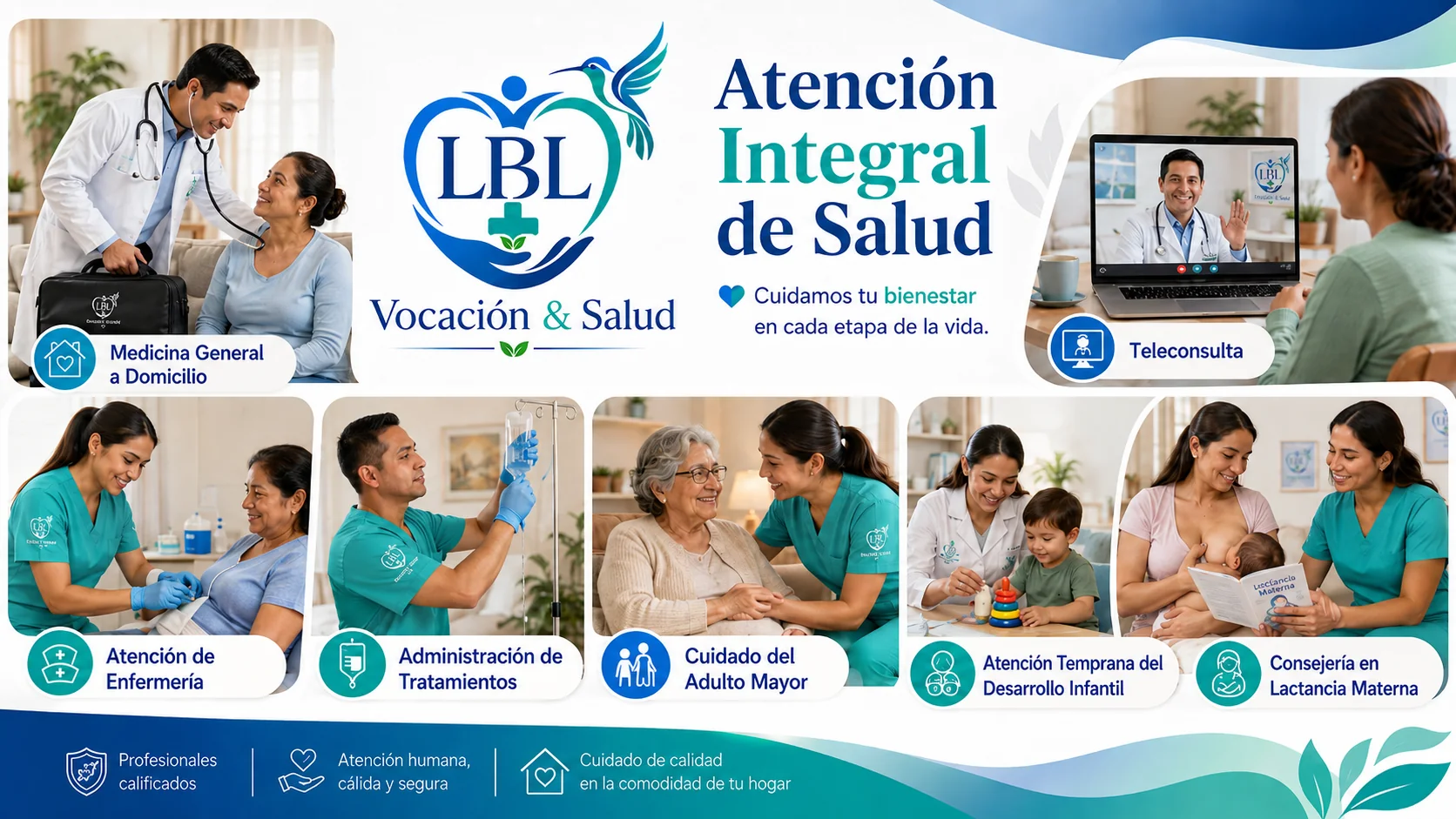 Médico y enfermería a domicilio en Arequipa - Vocación y Salud
